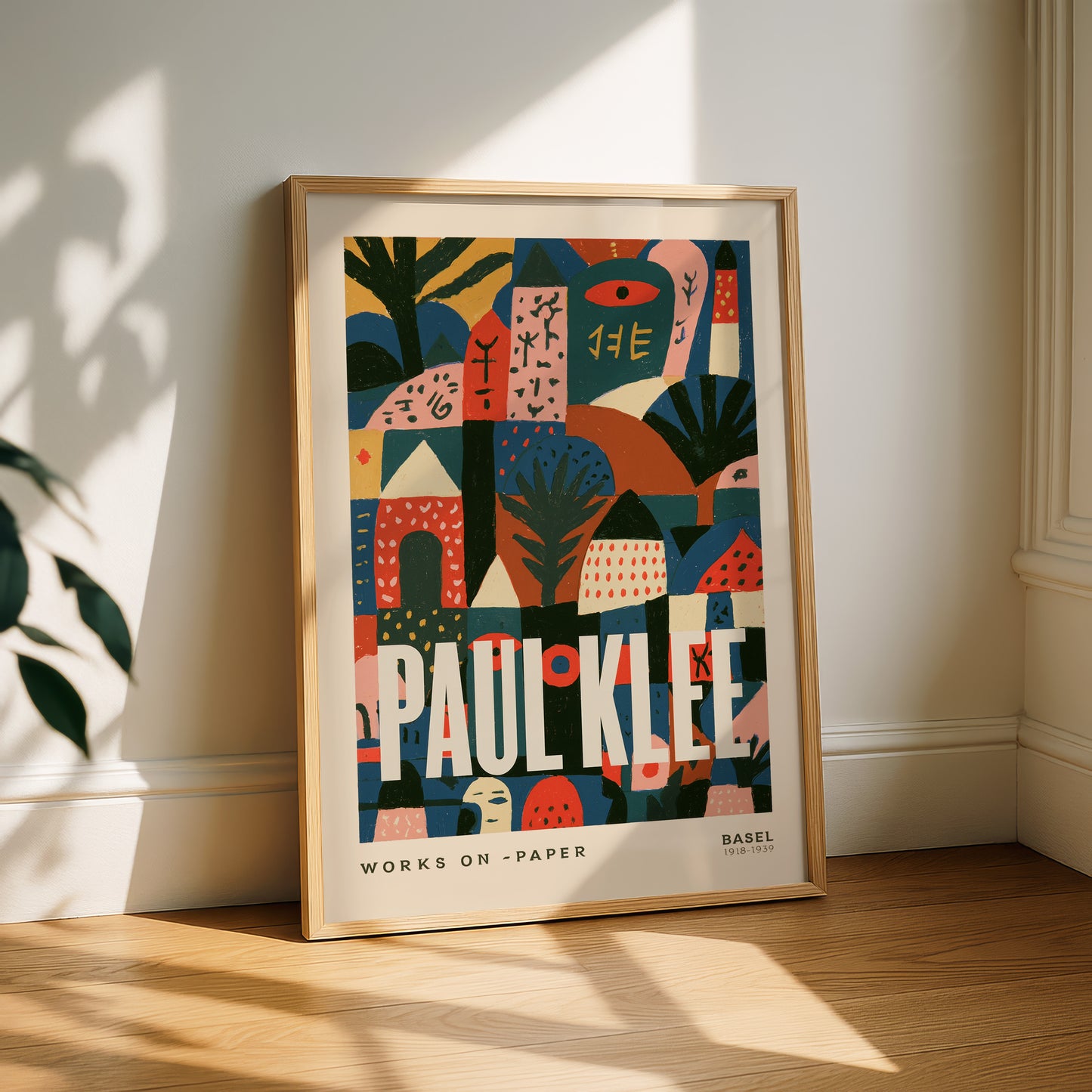 Paul Klee Exhibition Print — Basel, Works on Paper