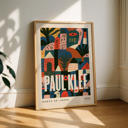 Paul Klee Exhibition Print — Basel, Works on Paper