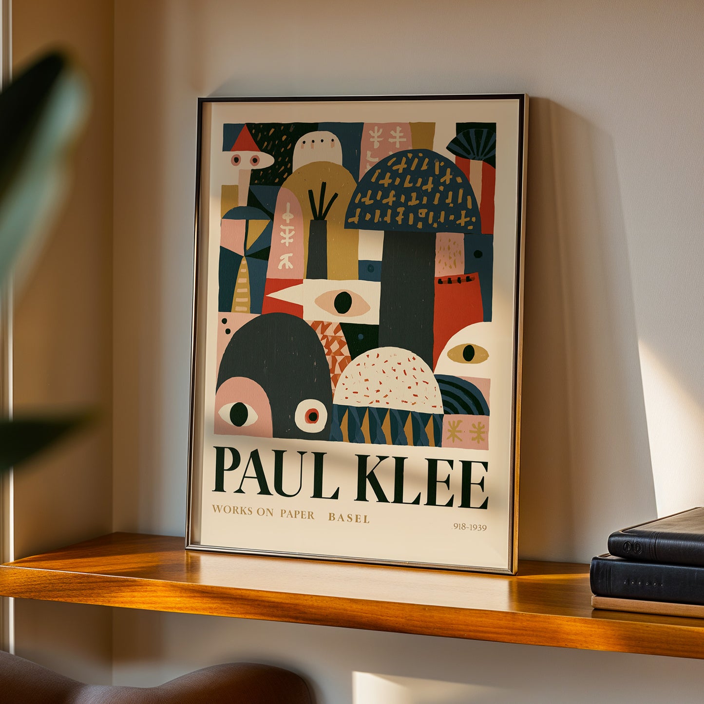 Paul Klee Exhibition Print — Biomorphic Forms