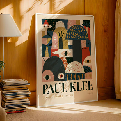 Paul Klee Exhibition Print — Biomorphic Forms