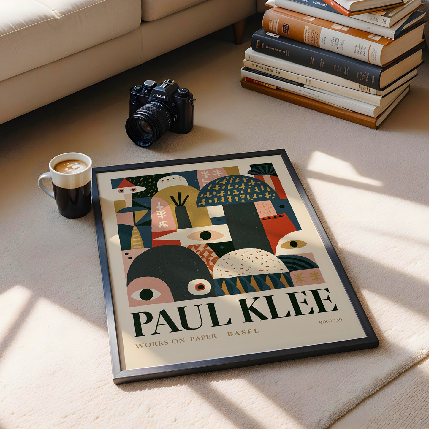 Paul Klee Exhibition Print — Biomorphic Forms