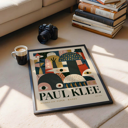 Paul Klee Exhibition Print — Biomorphic Forms