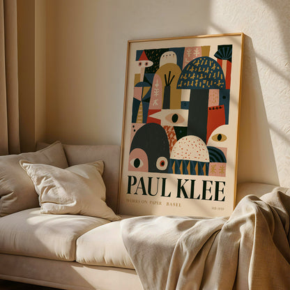 Paul Klee Exhibition Print — Biomorphic Forms