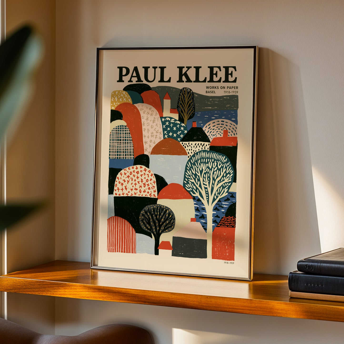 Paul Klee Exhibition Print — Village Landscape
