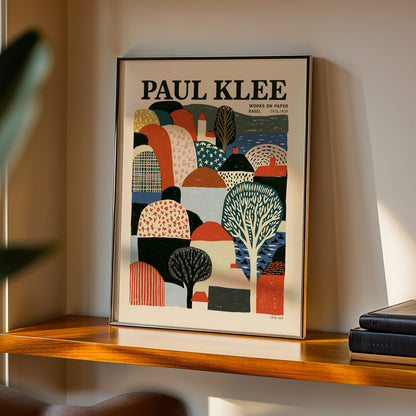 Paul Klee Exhibition Print — Village Landscape
