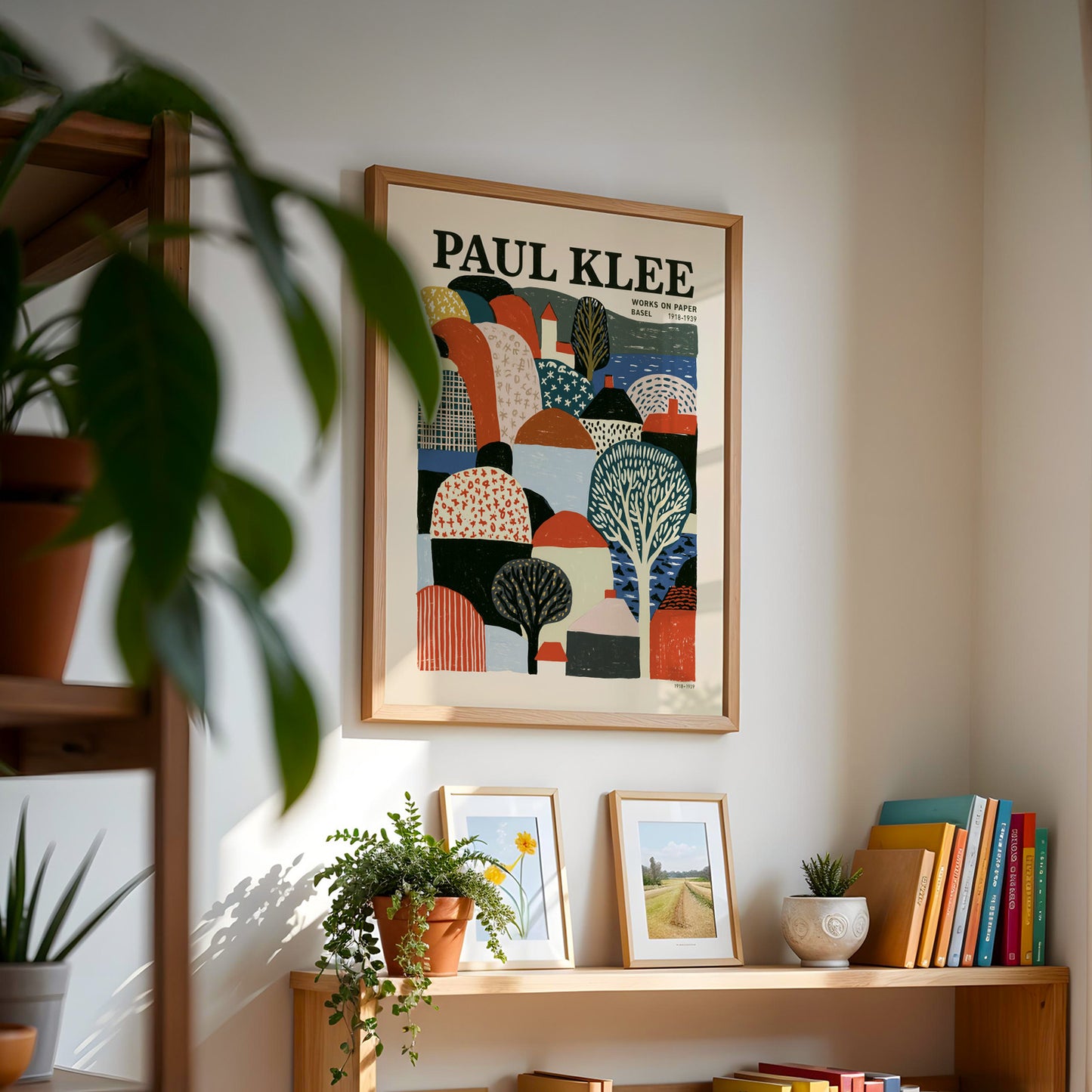 Paul Klee Exhibition Print — Village Landscape