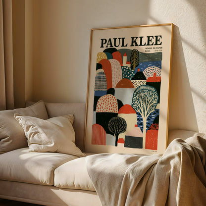 Paul Klee Exhibition Print — Village Landscape