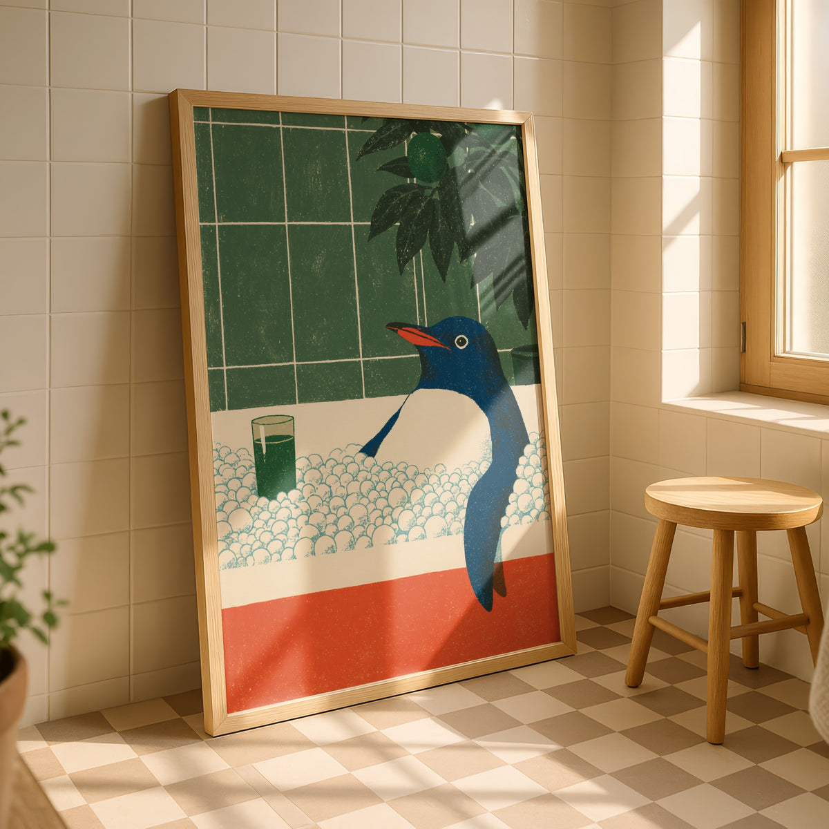 Penguin Bathroom Print 02 Bathroom mockup 1.jpg