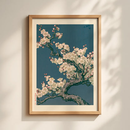 Plum Blossom Branch Print