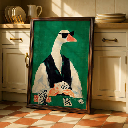 Poker Goose Print 03 Kitchen mockup 3.jpg