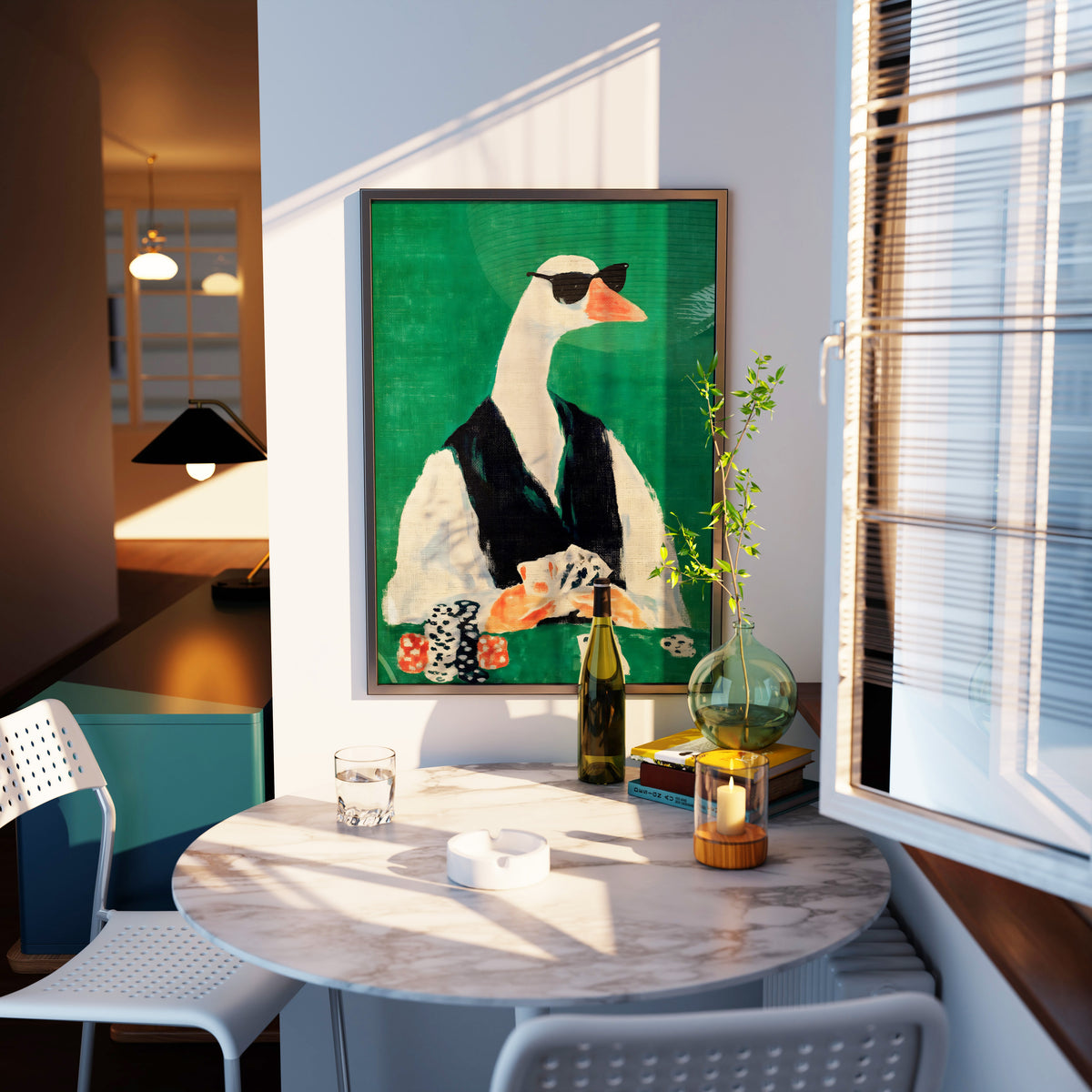 Poker Goose Print 04 Kitchen mockup 11.jpg