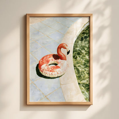 Poolside Loungers Print