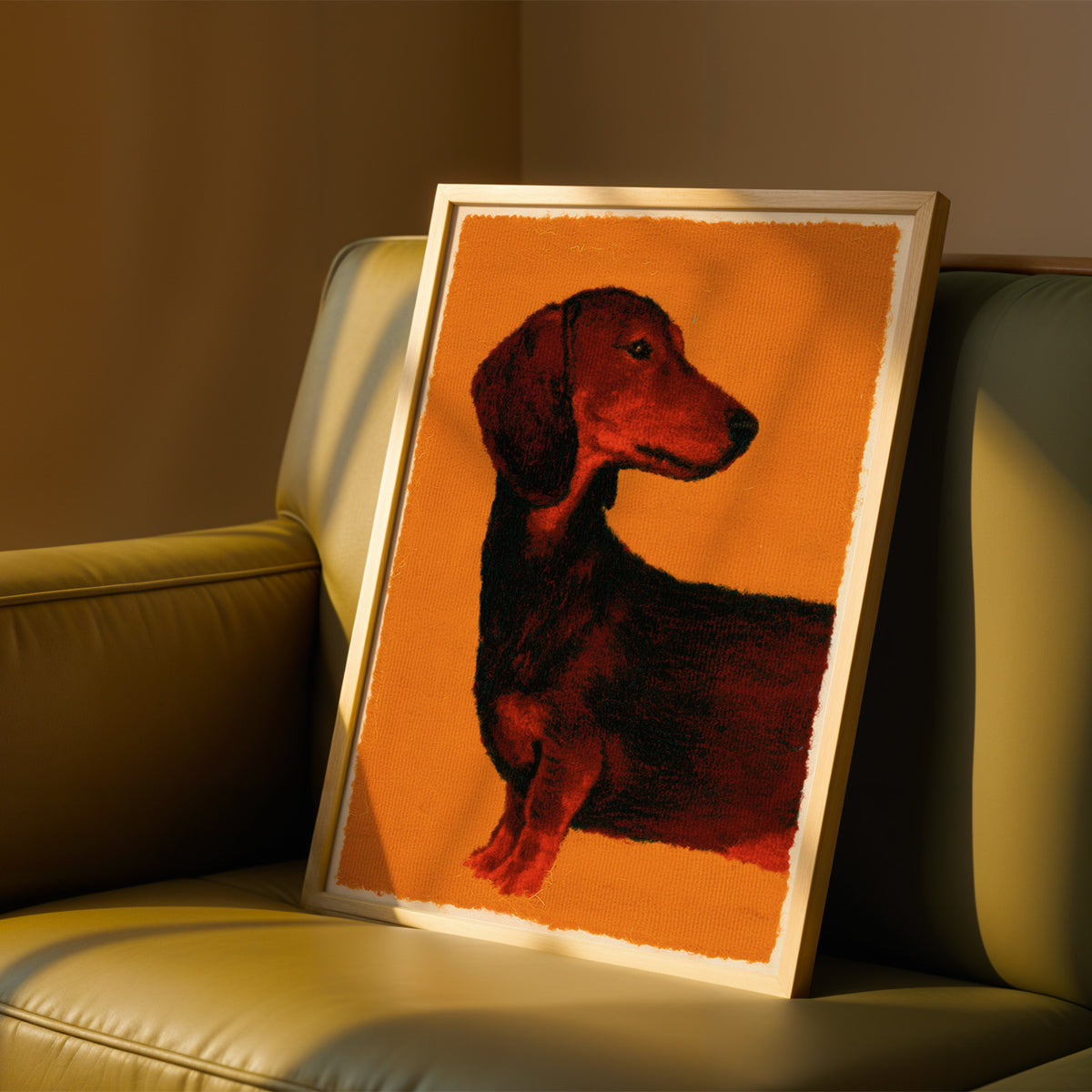 Pop Art Dachshund Print 03 Living Room-media-37.jpg