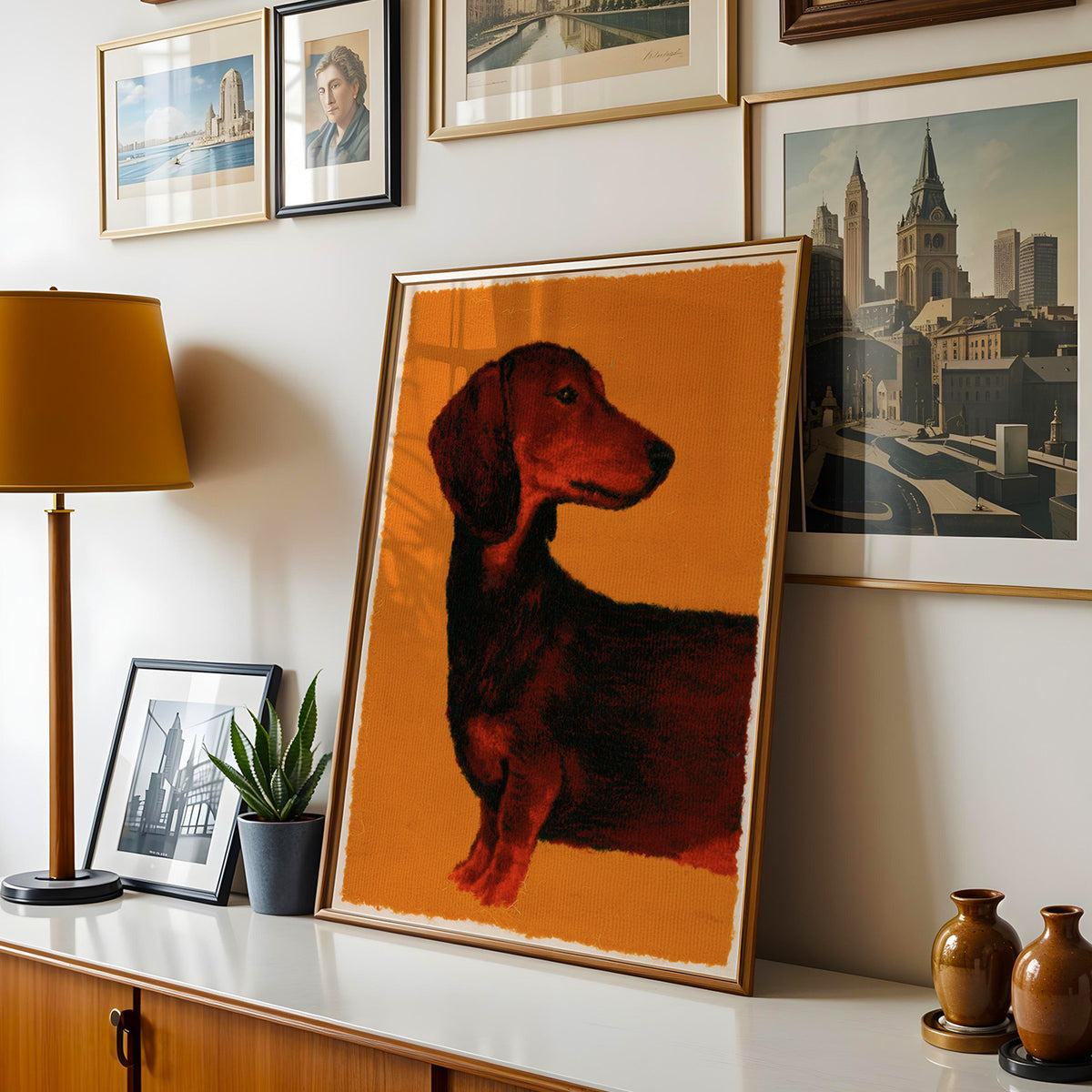 Pop Art Dachshund Print 06 Living Room-media-30.jpg