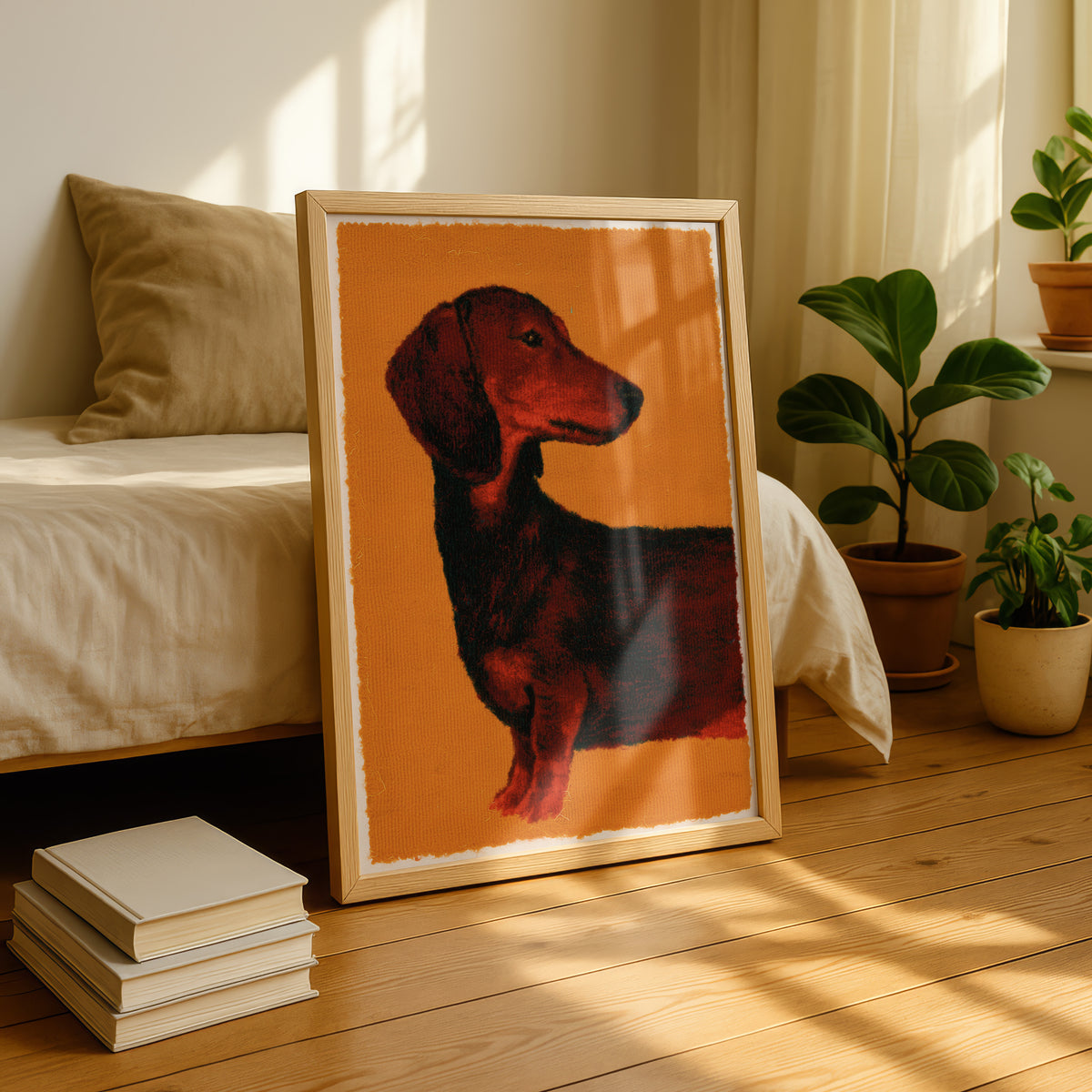 Pop Art Dachshund Print 07 Living Room-media-23.jpg