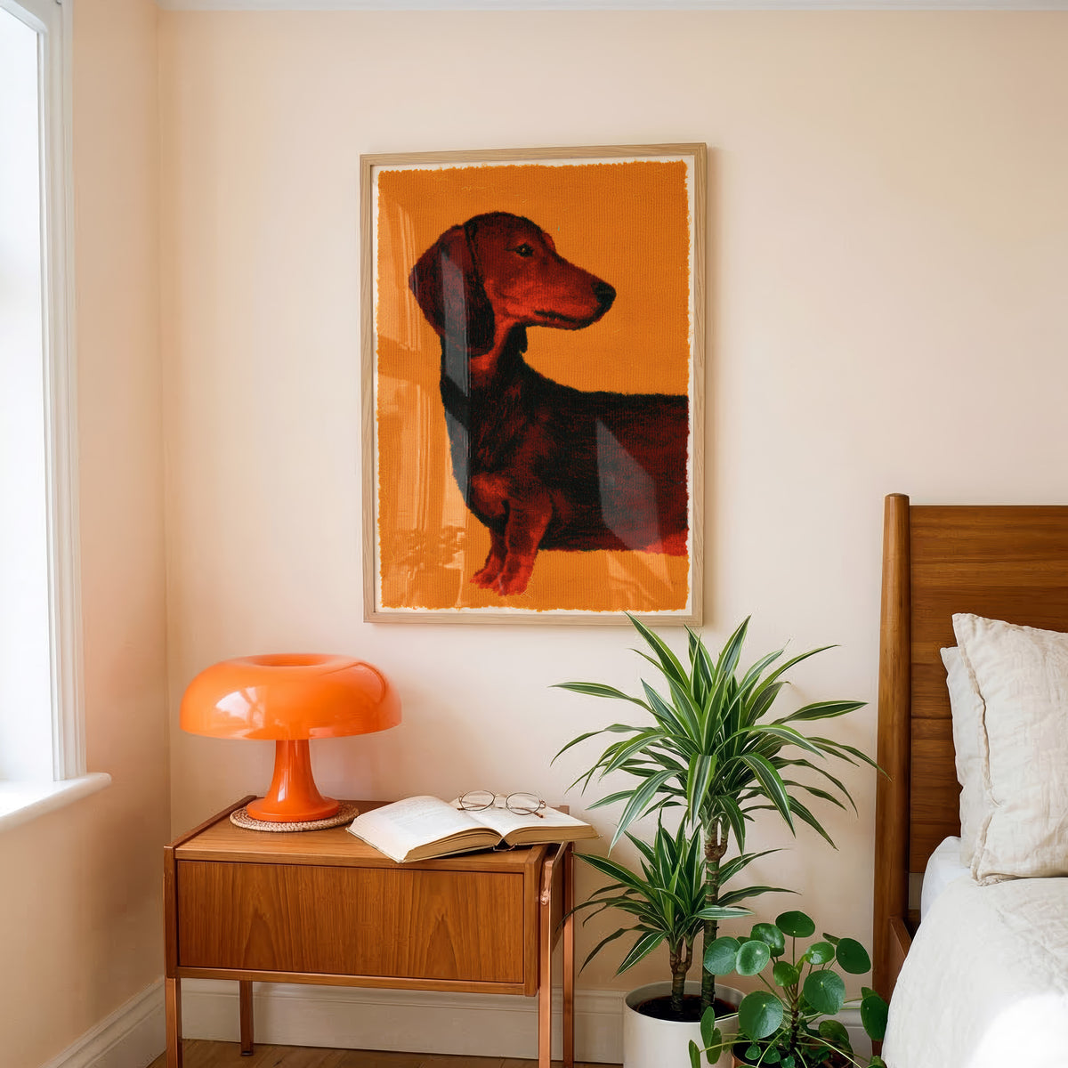 Pop Art Dachshund Print 08 Living Room-media-11.jpg