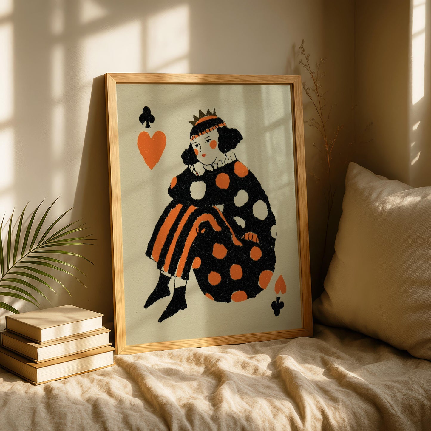 Queen of Hearts Print