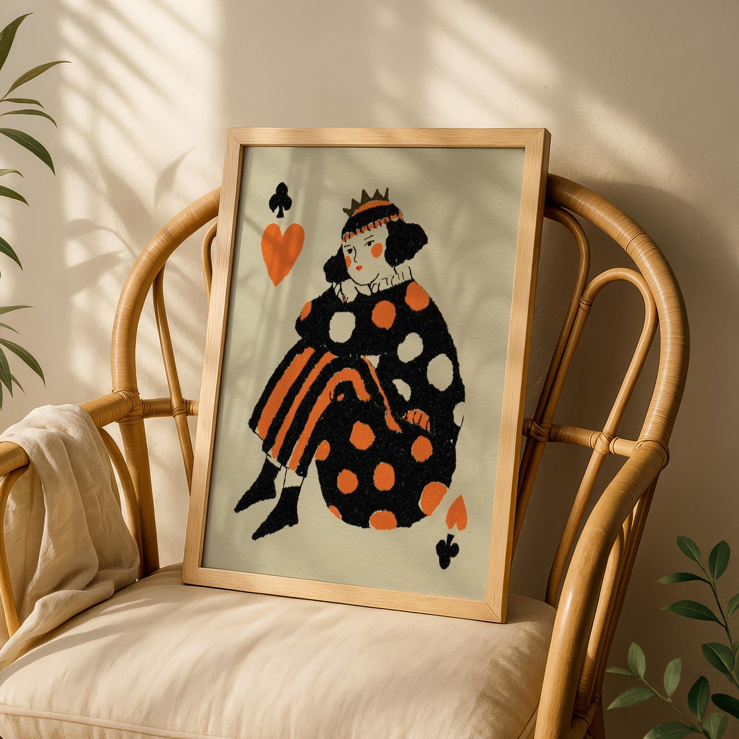 Queen of Hearts Print