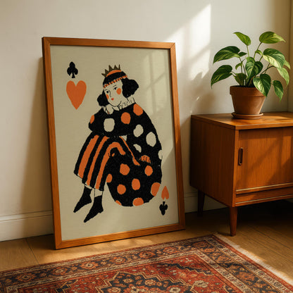 Queen of Hearts Print