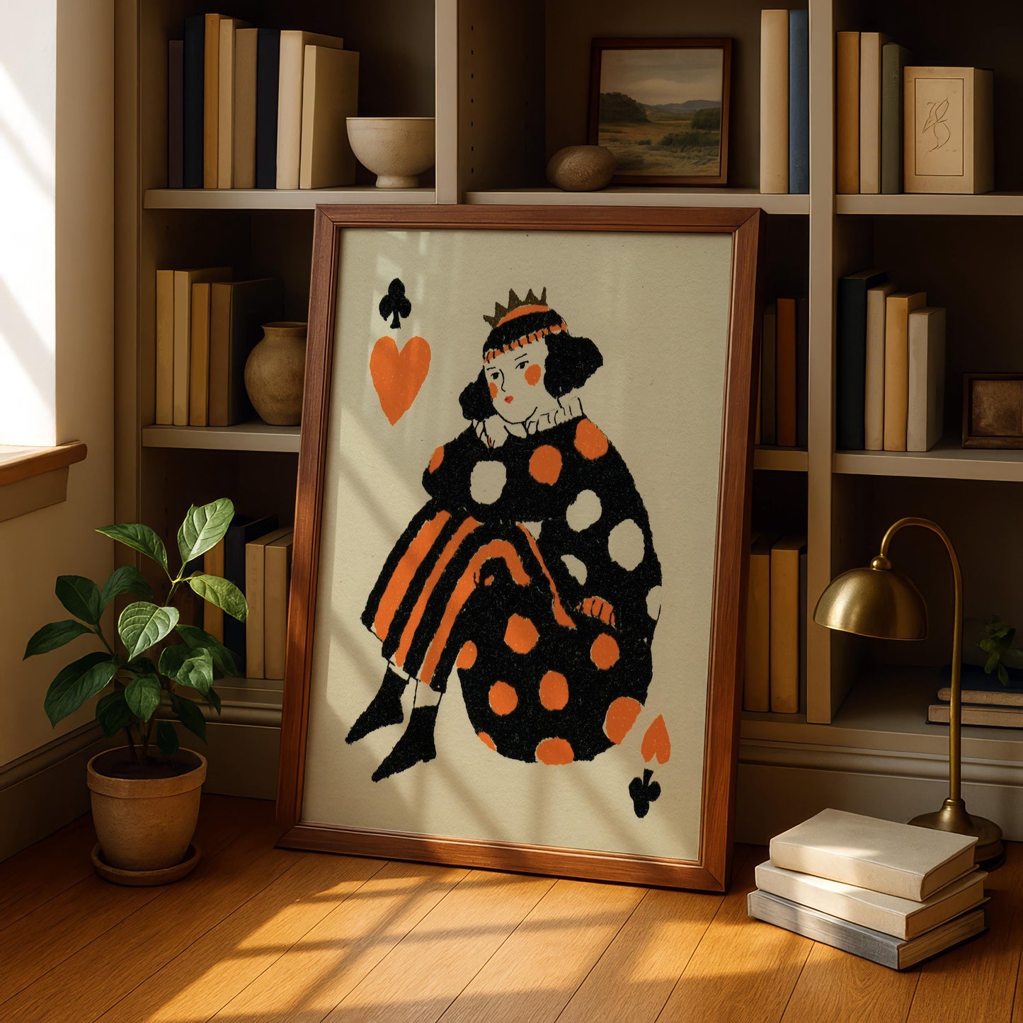 Queen of Hearts Print