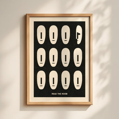 Read The Room Print