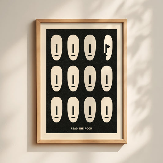 Read The Room Print