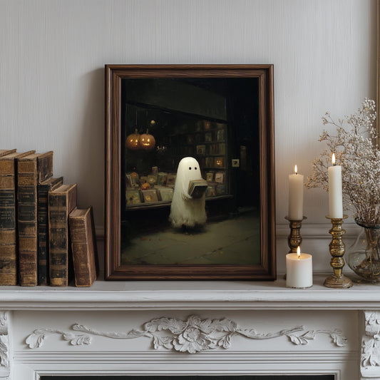 Record Store Ghost Print