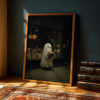 Record Store Ghost Print