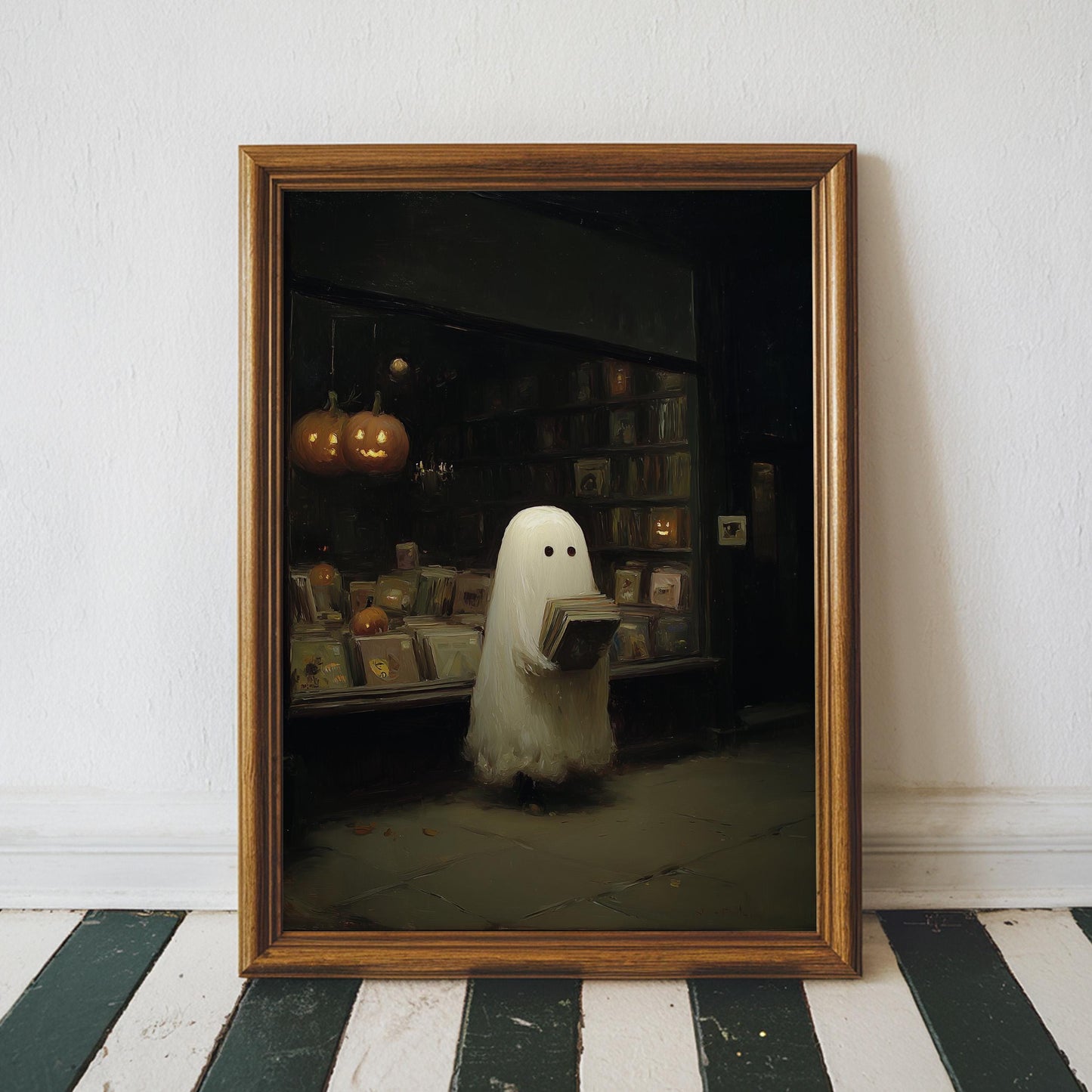 Record Store Ghost Print