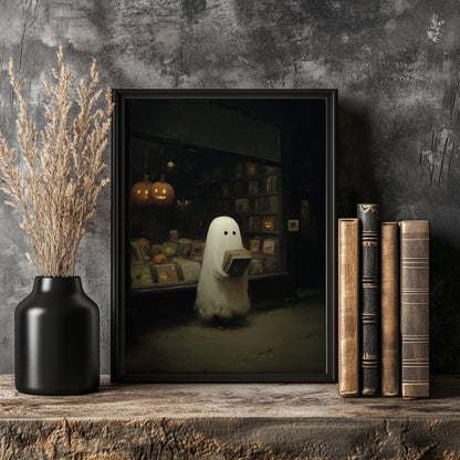 Record Store Ghost Print