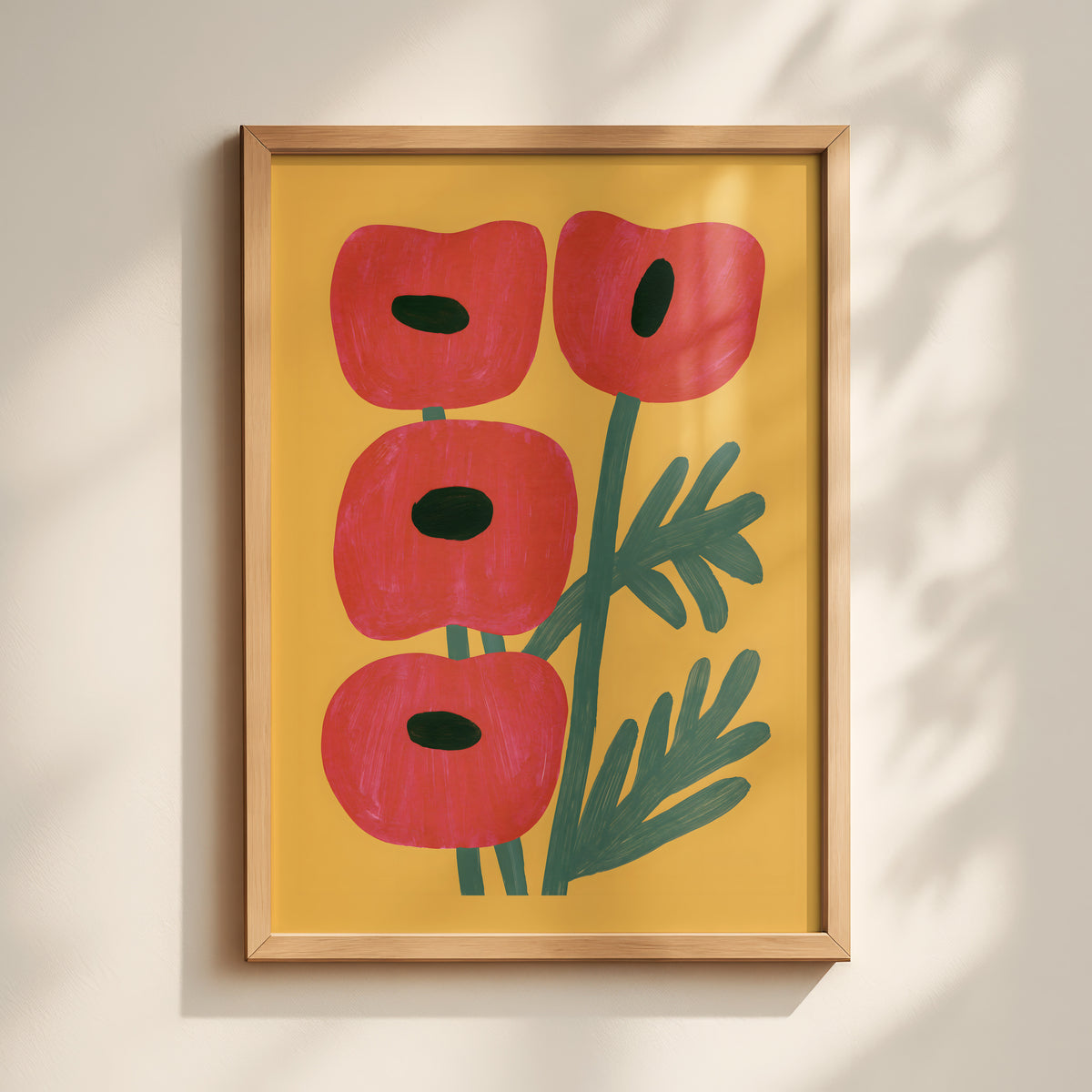 Red Poppy Print