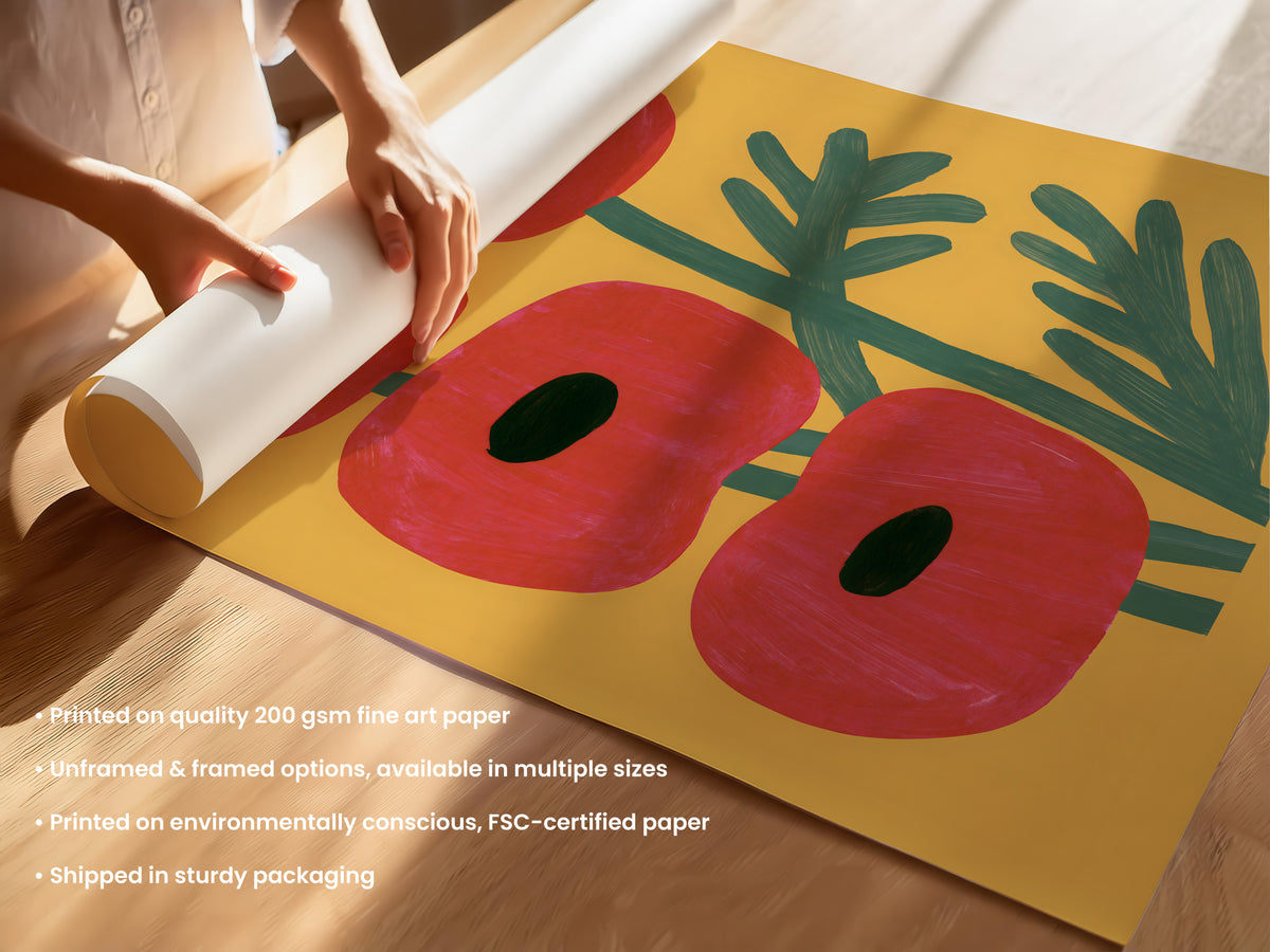 Red Poppy Print