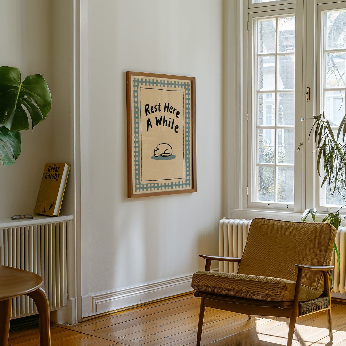 Rest Here A While Print