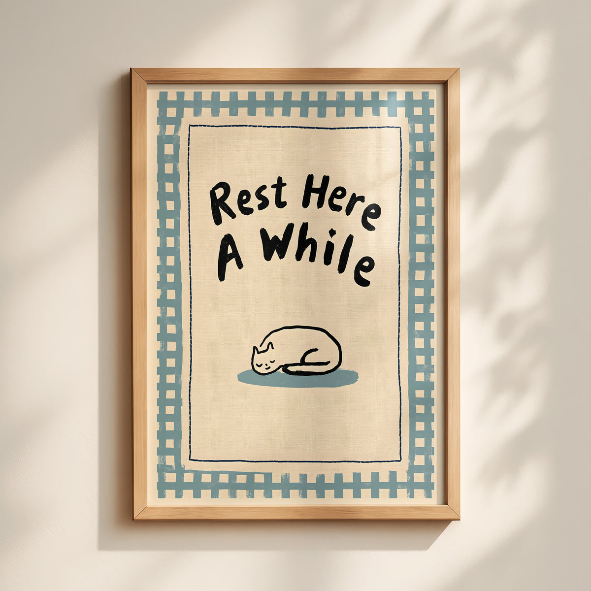 Rest Here A While Print