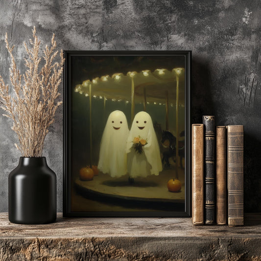 Fairground Romance Ghost Print