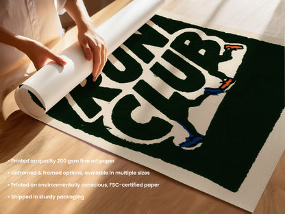 Run Club Print 910 Unframed (UF & F).jpg