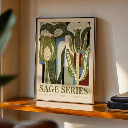 Sage Series Botanical Print — Collection III