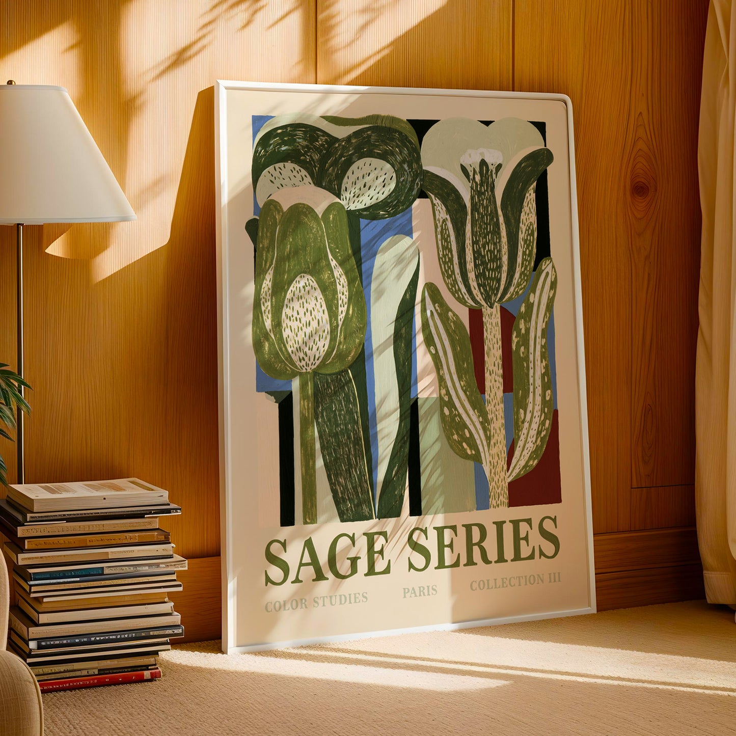 Sage Series Botanical Print — Collection III