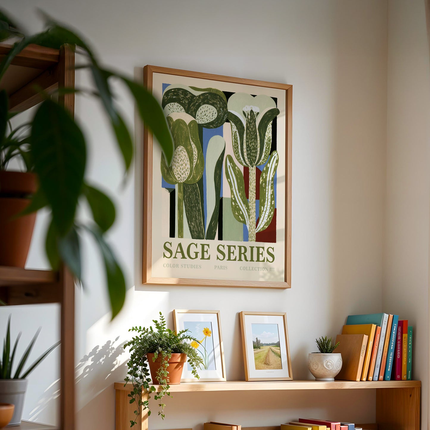 Sage Series Botanical Print — Collection III