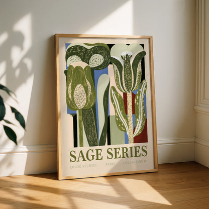 Sage Series Botanical Print — Collection III