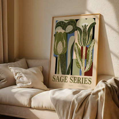 Sage Series Botanical Print — Collection III