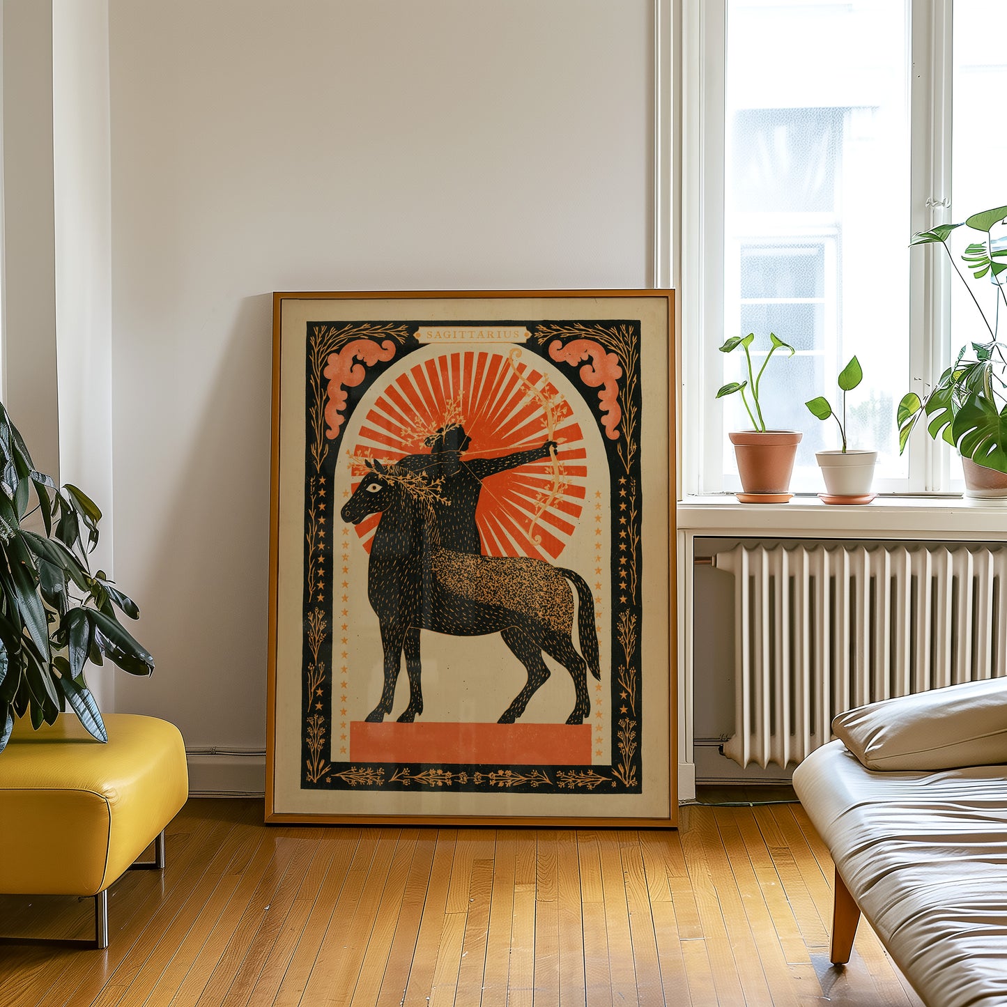 Sagittarius Zodiac Print