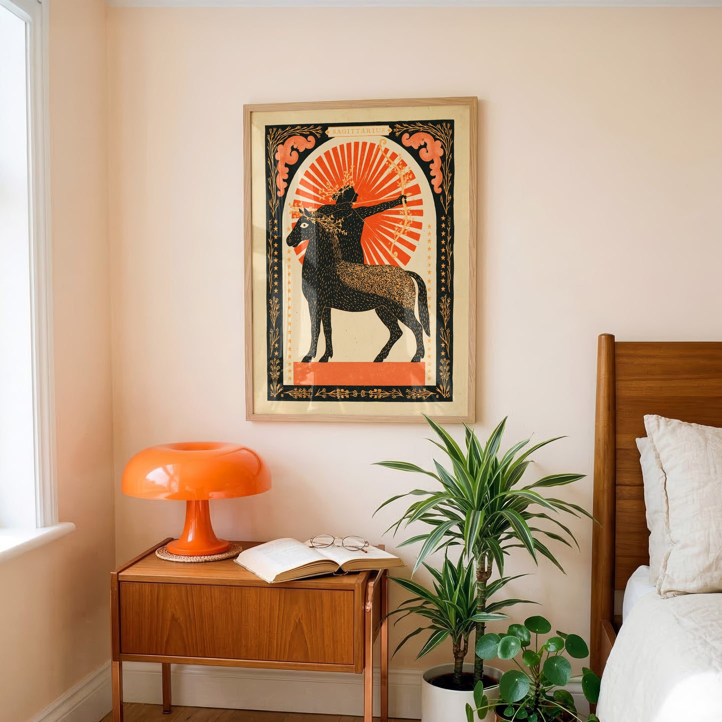 Sagittarius Zodiac Print