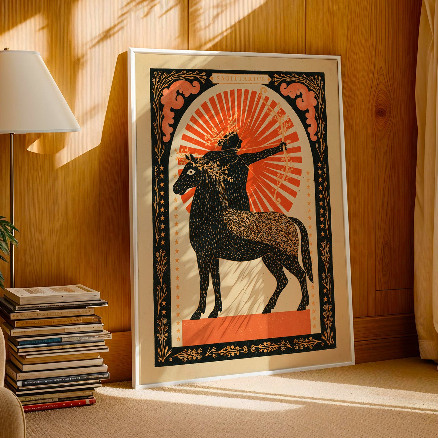 Sagittarius Zodiac Print