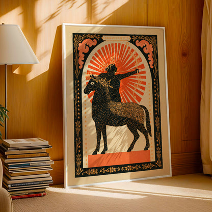 Sagittarius Zodiac Print