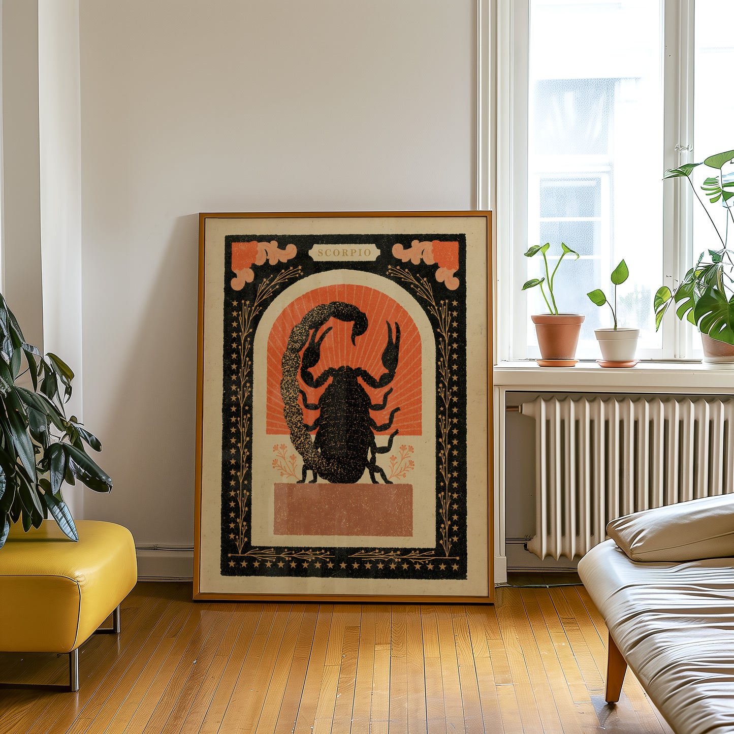 Scorpio Zodiac Print