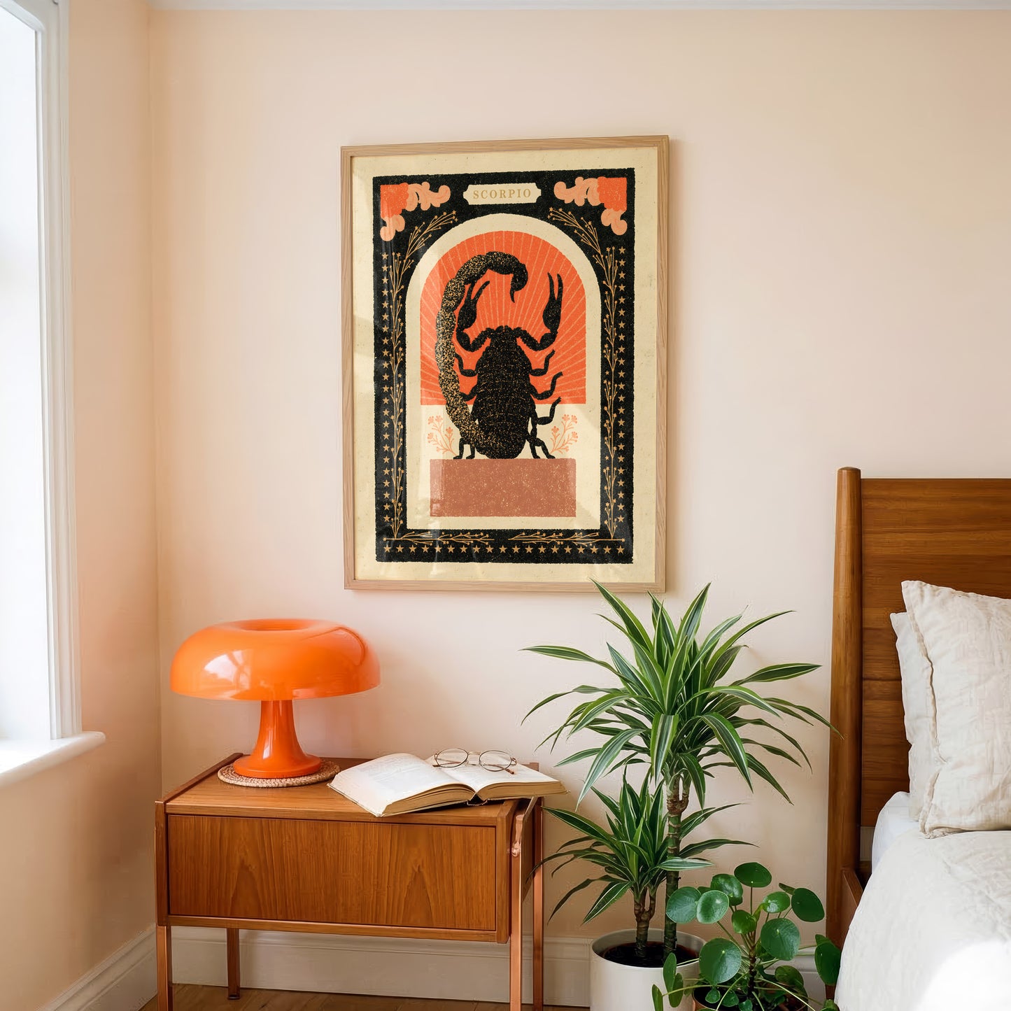 Scorpio Zodiac Print