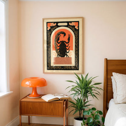 Scorpio Zodiac Print