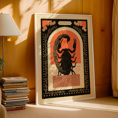 Scorpio Zodiac Print