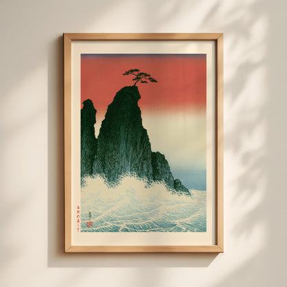 Sea Stack Pine Print
